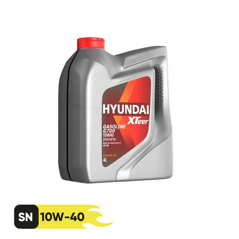 روغن موتور هیوندای اکستیر مدل 10W40 SN G700 حجم 4 لیتر