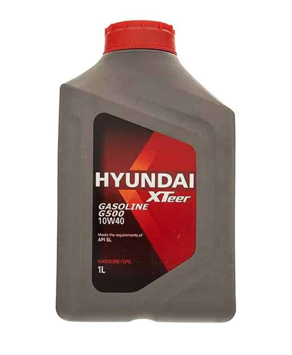 روغن موتور خودرو هیوندای اکس تیر مدل G500 10W40 SL حجم 1000 میلی لیتر
