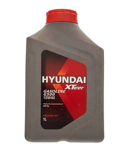 روغن موتور خودرو هیوندای اکس تیر مدل G500 10W40 SL حجم 1000 میلی لیتر