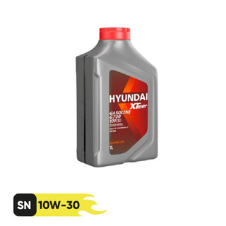 پک دو عددی روغن موتور هیوندای اکس تیر مدل G700 10W30 SN حجم 1 لیتر