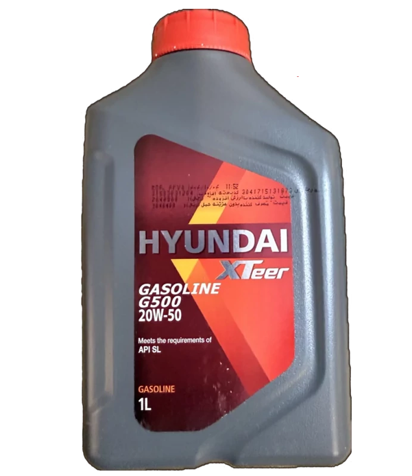 روغن موتور هیوندای 1 لیتر G500 20W50 SL