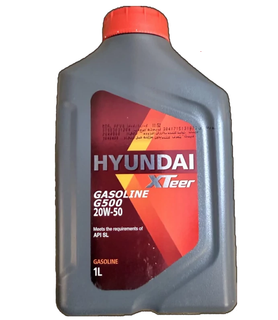 روغن موتور هیوندای 1 لیتر G500 20W50 SL