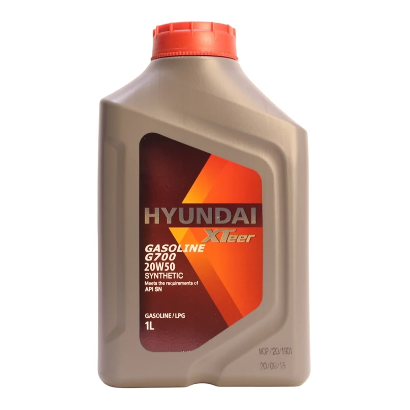 روغن موتور 20W50 SN هیوندای اکستیر حجم 1 لیتری G700