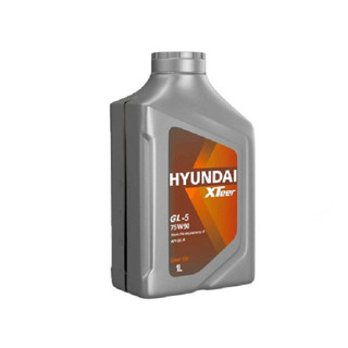 پک دو عددی روغن گیربکس خودرو هیوندای اکس تیر مدل GL5 75W90 حجم 1 لیتر