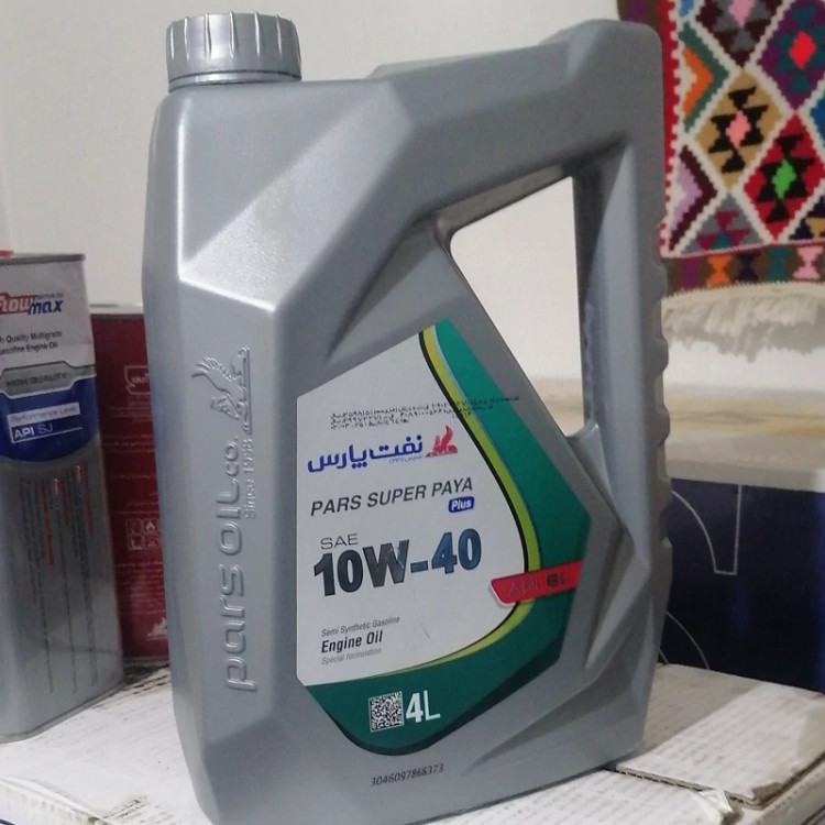 روغن موتور پارس سوپر پایا پلاس 4لیتری جدید 10w40 SL