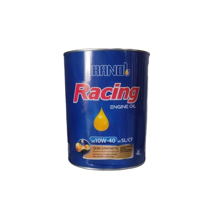 روغن موتور ایرانول مدل Racing 10W-40 ریسینگ SL CF