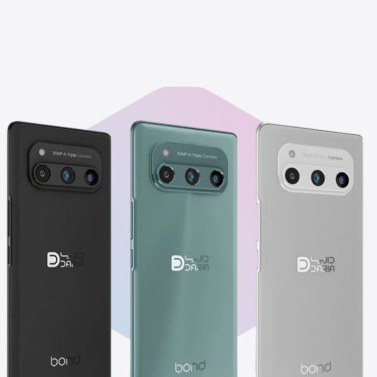گوشی موبایل داریا مدل bond 5G دو سیم کارت ظرفیت 256 گیگابایت و رم 8 گیگابایت پک امارات