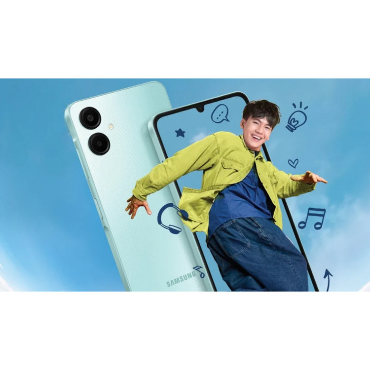 گوشی موبایل سامسونگ مدل Galaxy A06 دو سیم کارت ظرفیت 128 گیگابایت و رم 4 گیگابایت پک چین 4g